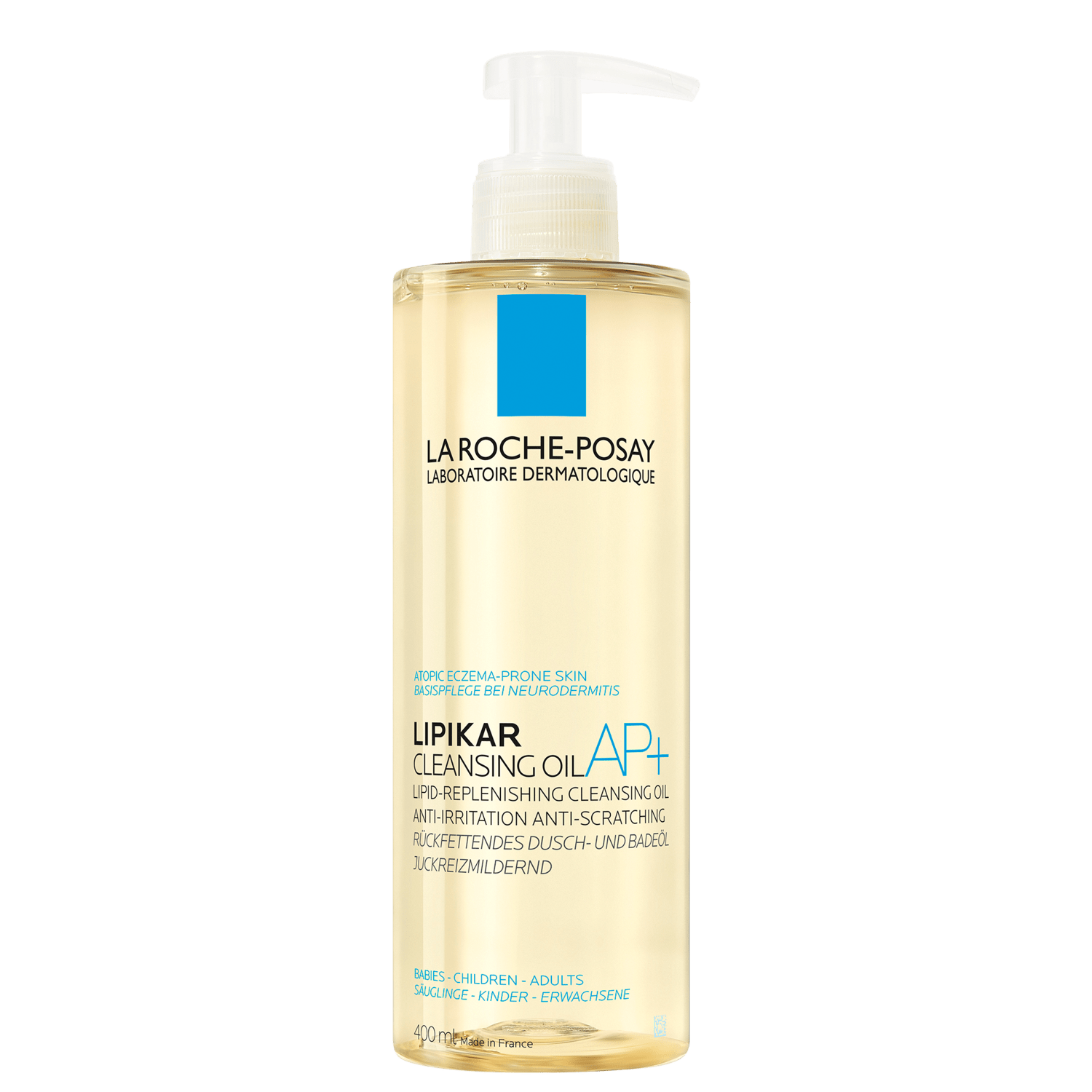 Óleo de Limpeza Hidratante La Roche-Posay Lipikar Cleansing Oil AP+ 400ml