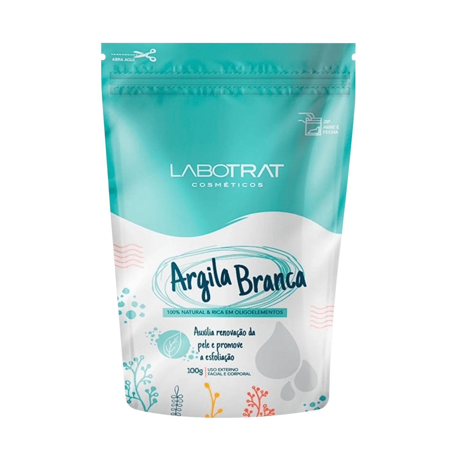 Máscara Multifuncional Labotrat Argila Branca 100g