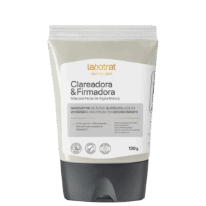 Máscara Facial Labotrat Dermo Skin Argila Branca Clareadora e Firmadora 130g