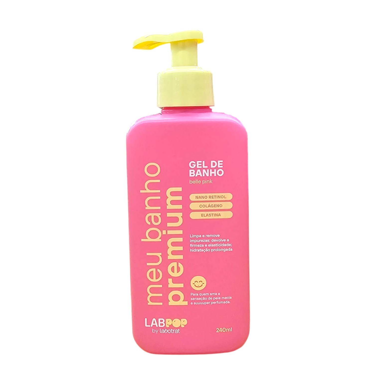 Gel de Banho Labotrat LabPOP Meu Banho Premium Belle Pink 240ml