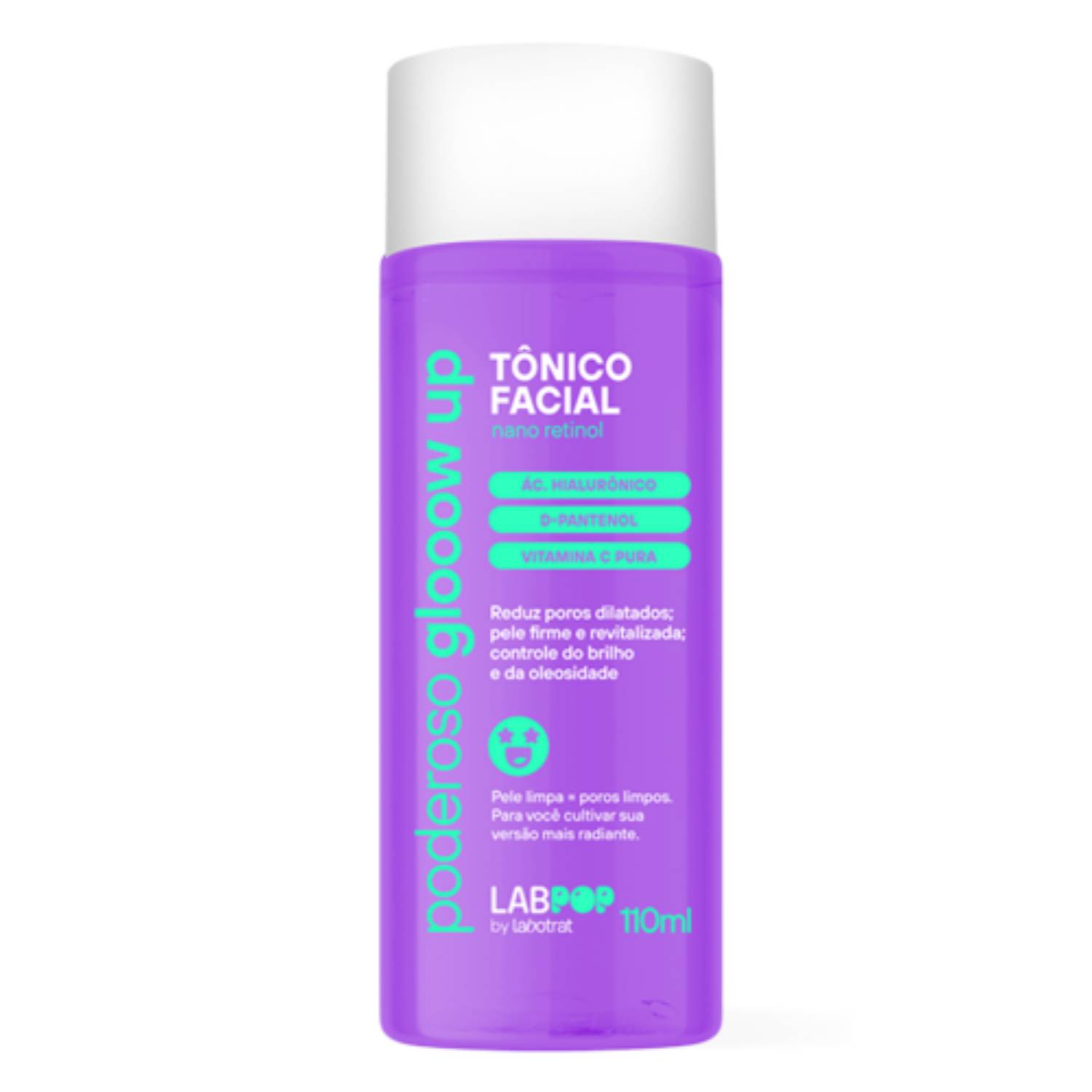 Tonico Facial Labotrat LabPOP Poderoso Glow Up 110ml
