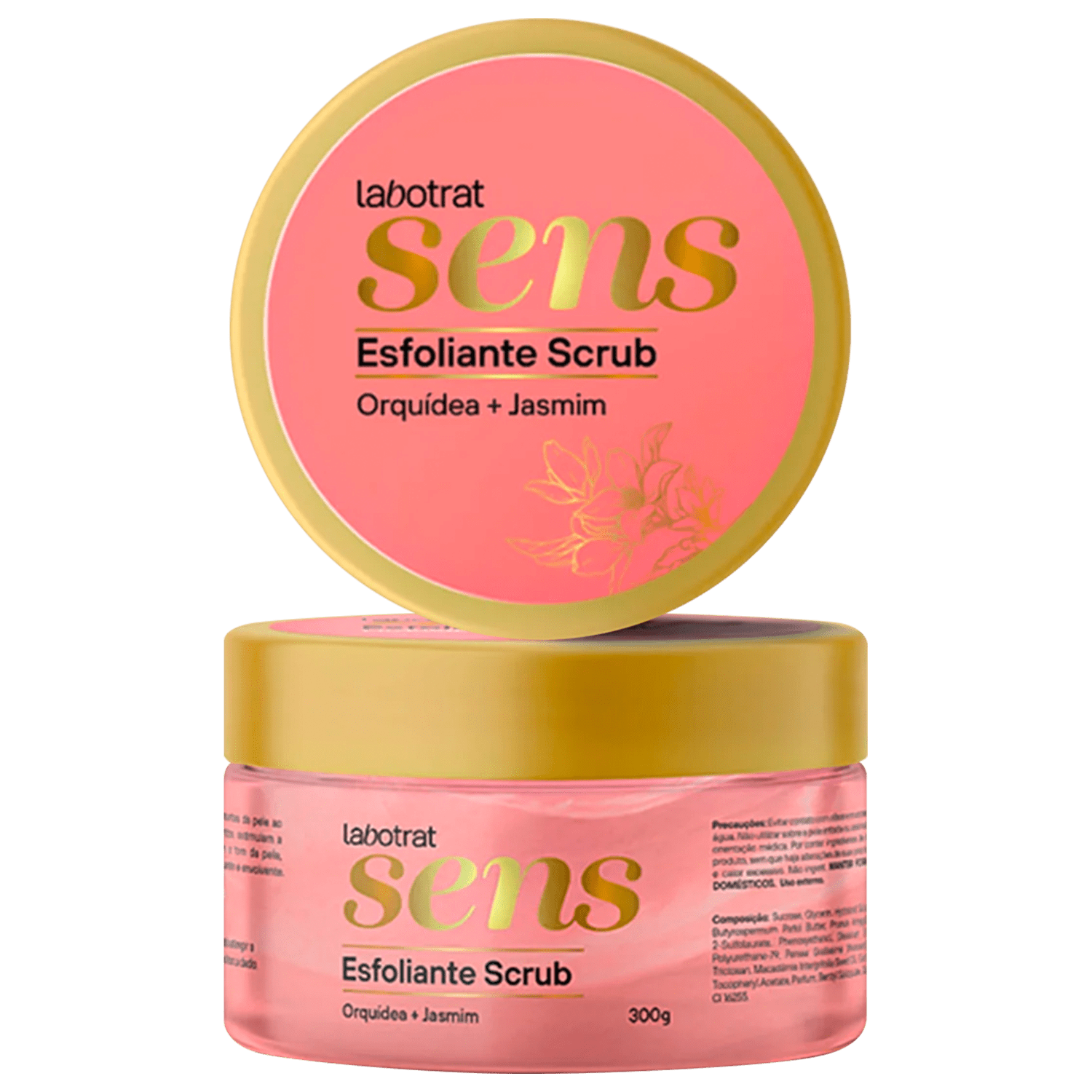 Esfoliante Labotrat Sens Scrub Orquídea Jasmim Corporal 300g