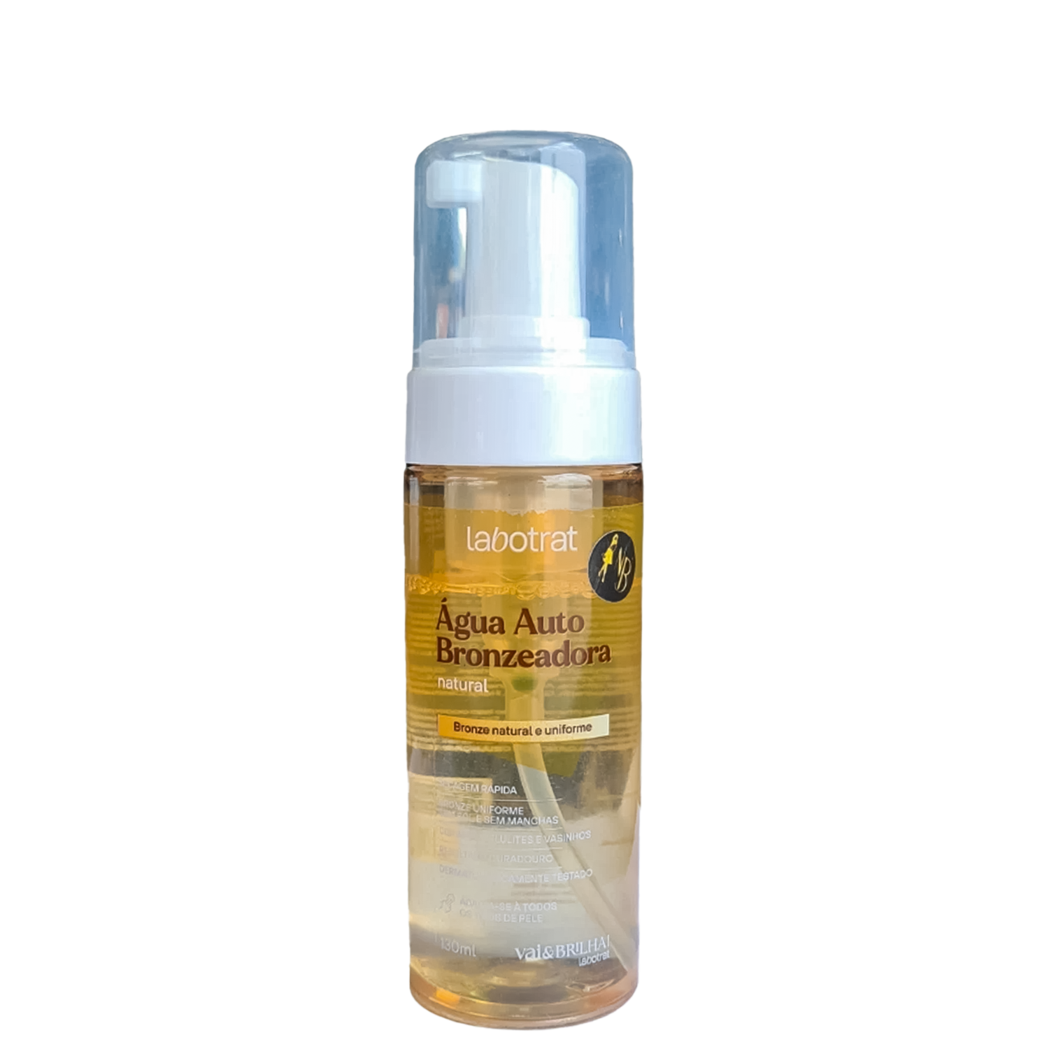 Água Autobronzeadora Labotrat Vai e Brilha Natural 130ml