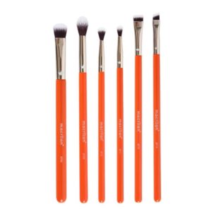 Kit Pincel Macrilan BT Beauty Tools Linha Olhos 6 Pincéis