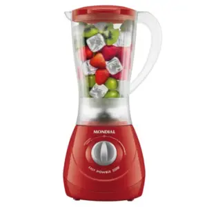 Liquidificador Mondial L-550 6904-02 2 Velocidades Vermelho 550W 220V Liquidificador Mondial L-550 6904-02 2 Velocidades Vermelho 550W 220V