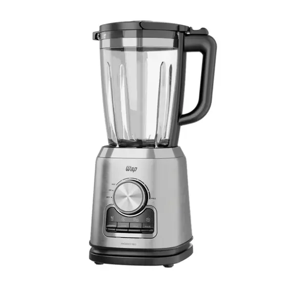 Liquidificador Wap Turbo 6 Lâminas Aço Inox 2L
