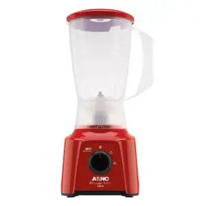Liquidificador Arno Power Mix LQ11 2 Velocidades Função Pulsar Vermelho 550W Liquidificador Arno Power Mix LQ11 2 Velocidades Função Pulsar Vermelho 550W