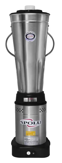 Liquidificador Baixa Rotação Spolu SPL-051W Industrial Motor WEG para Massas Maionese Açaí Patês 1000W Bivolt 8L