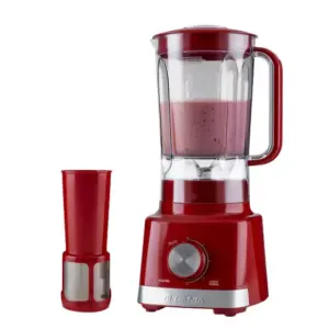 Liquidificador Britânia BLQ1280V com Filtro 4 Velocidades Vermelho 1150W