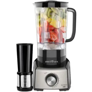 Liquidificador Britânia BLQ1380 com Filtro 12 Velocidades Preto 1200W