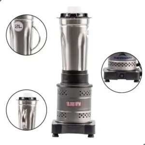 Liquidificador Industrial Alta Rotação Armon Economy Inox 800W 2L