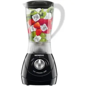 Liquidificador Mondial Easy Power L-550-W Preto 2 Velocidades 550W Liquidificador Mondial Easy Power L-550-W Preto 2 Velocidades 550W