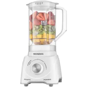Liquidificador Mondial Pratic Power L-97-W 2 Velocidades Pulsar Branco 550W