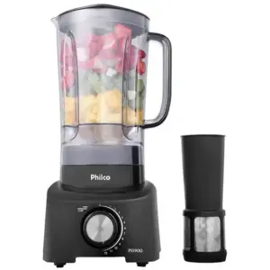 Liquidificador Philco PH900 Preto com Filtro 12 Velocidades 1200W