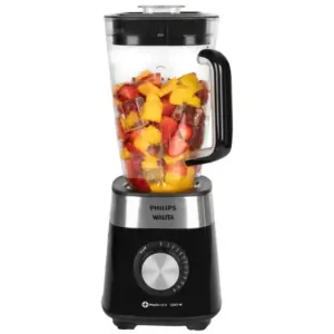 Liquidificador Philips Walita Serie 5000 RI2242/91 Preto 12 Velocidades Pulsar 1200W Liquidificador Philips Walita Serie 5000 RI2242/91 Preto 12 Velocidades Pulsar 1200W
