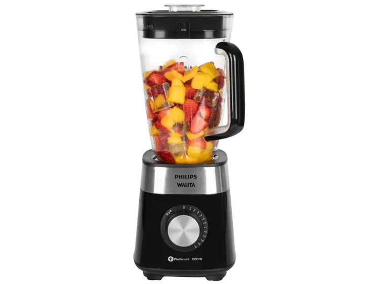 Liquidificador Philips Walita Serie 5000 RI2242/91 Preto 12 Velocidades Pulsar 1200W