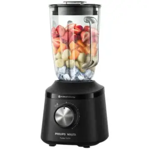 Liquidificador Philips Walita Series 3000 HR2272 Copo de Vidro 5 Velocidades Pulsar Preto 700W