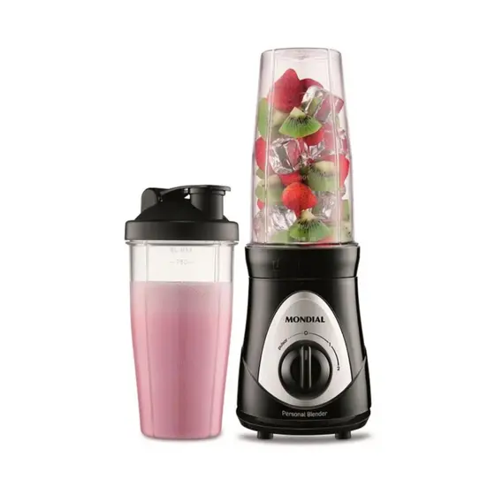 Liquidificador Portátil Mondial Personal Blender DG-01 Preto 300W 127v