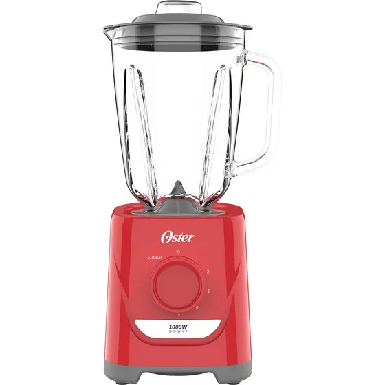 Liquidificador Oster Power OLIQ501-220V Vermelho 1,7L