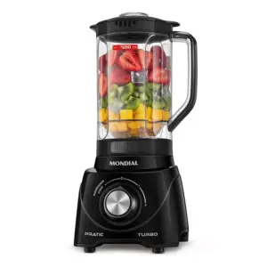 Liquidificador Mondial Pratic Turbo L-98-B Preto 550W