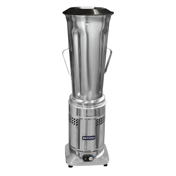 Liquidificador Profissional Industrial Baixa Rotação Metvisa LQL.8 Copo Inox 3500 Rpm 368w 220v 8l