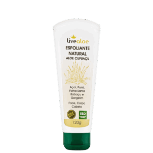 Esfoliante Livealoe Aloe Cupuaçu Natural 120g