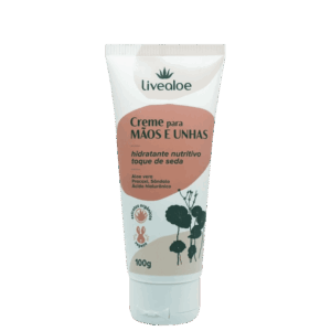 Creme para Mãos e Unhas Livealoe 100g