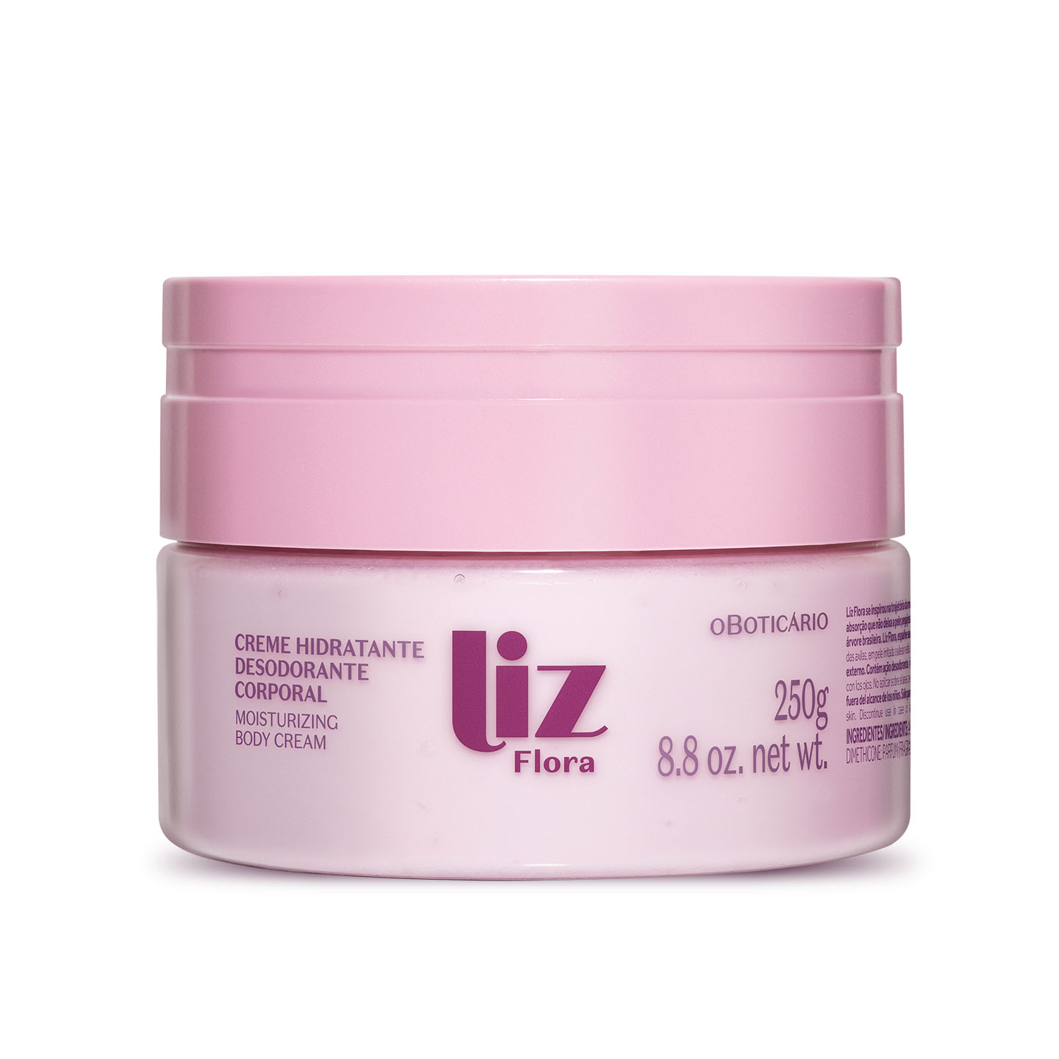 Creme Corporal O Boticário Liz Flora Hidratante Desodorante 250g