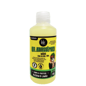 Gel Antisséptico Lola Cosmetics Alecrim & Limão Álcool Gel 70% 80g