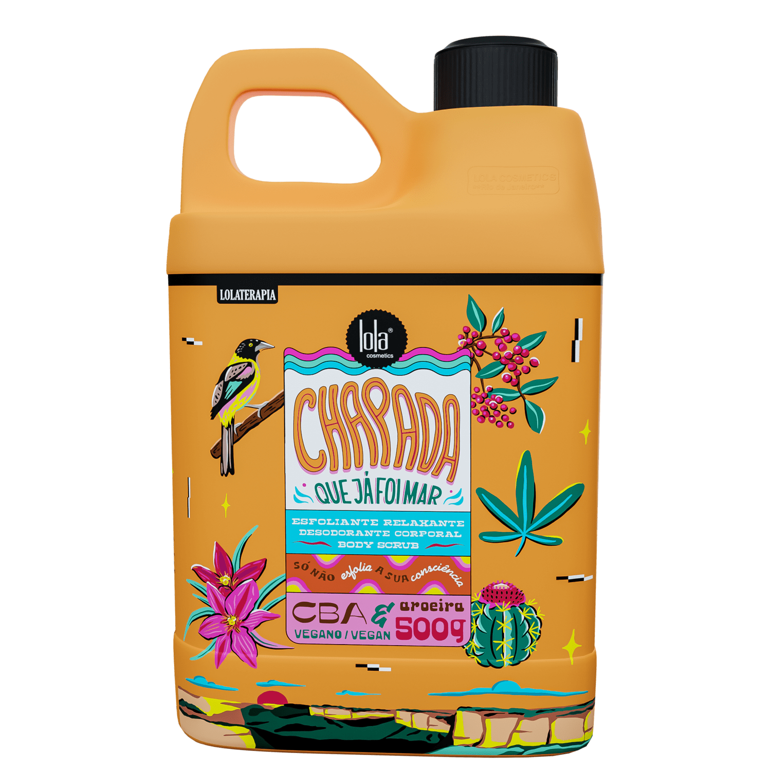 Esfoliante Lola Cosmetics Chapada Que Já Foi Mar Corporal 500g