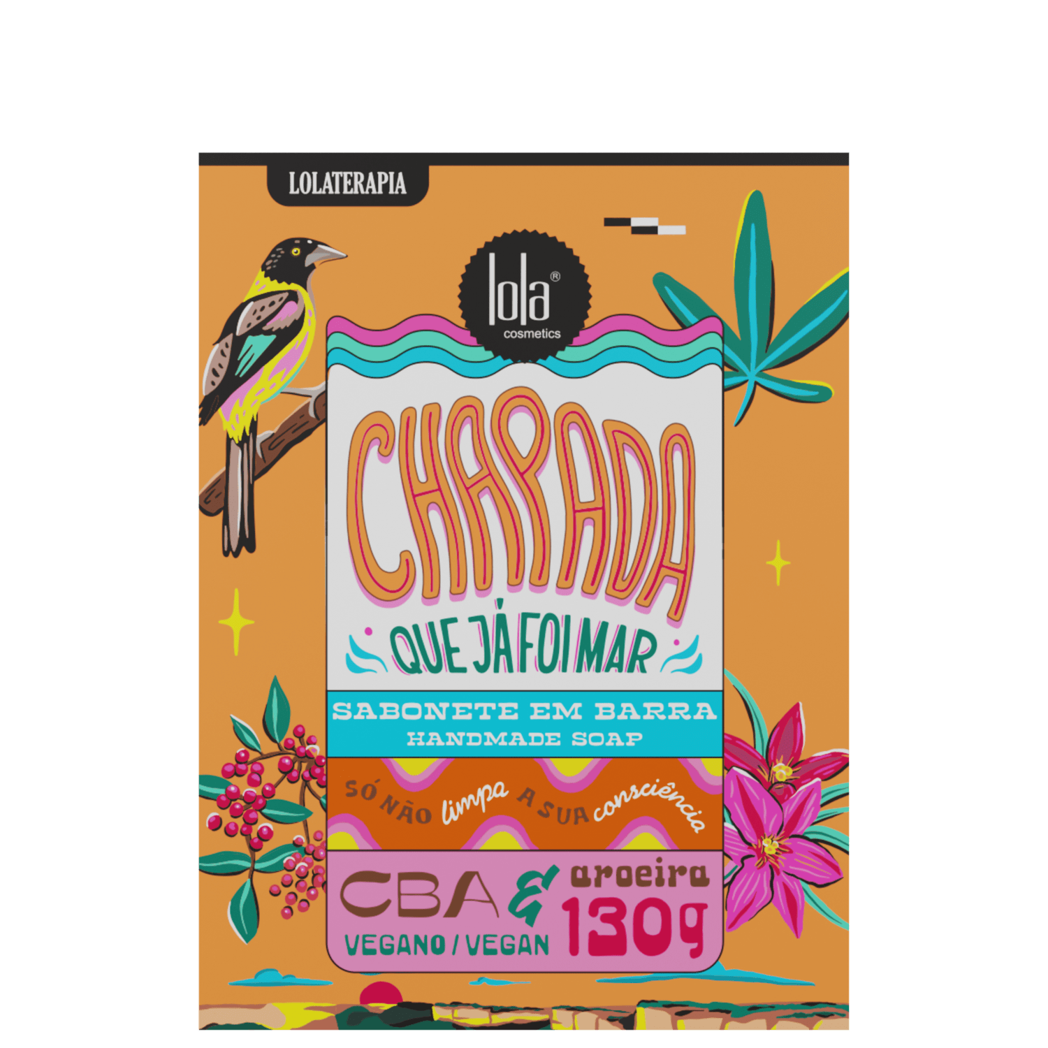 Sabonete em Barra Lola Cosmetics Chapada Que Já Foi Mar 130g