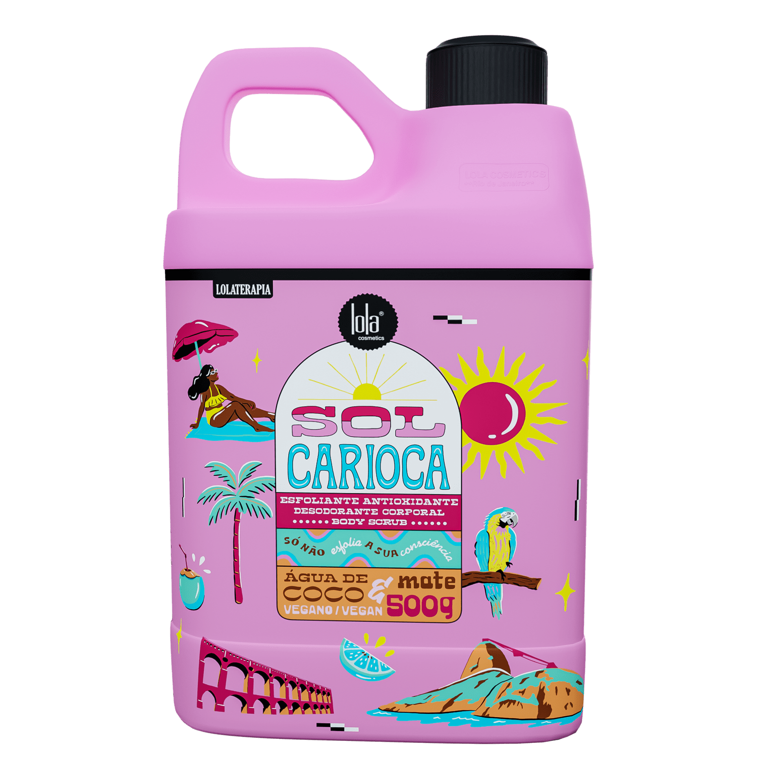 Esfoliante Lola Cosmetics Sol Carioca Corporal 500g