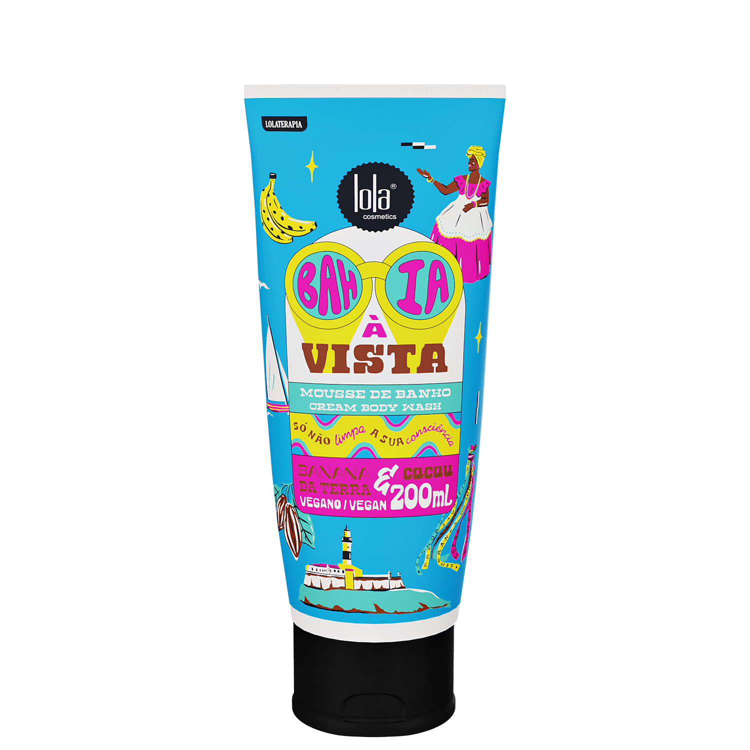 Sabonete em Mousse Lola From Rio Bahia à Vista 200ml