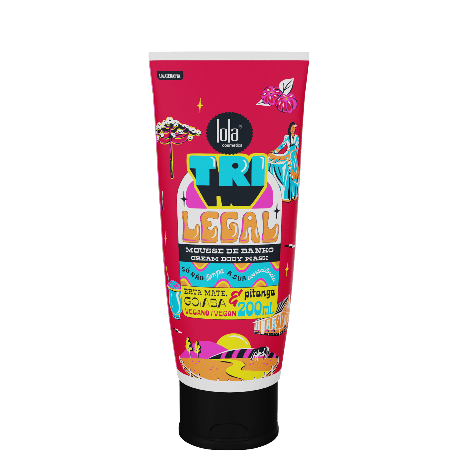 Sabonete em Mousse Lola From Rio Tri Legal 200ml