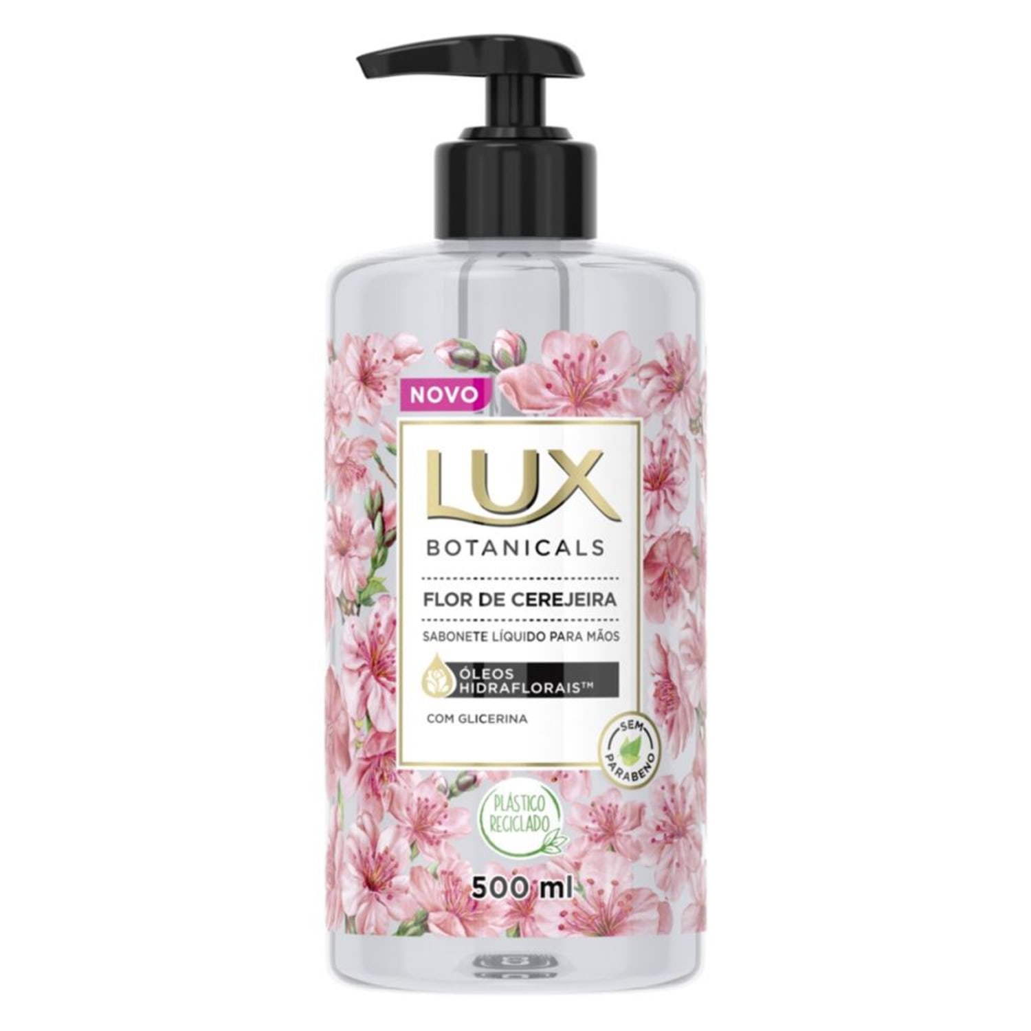 Sabonete Líquido Lux Botanicals Flor de Cerejeira 500ml