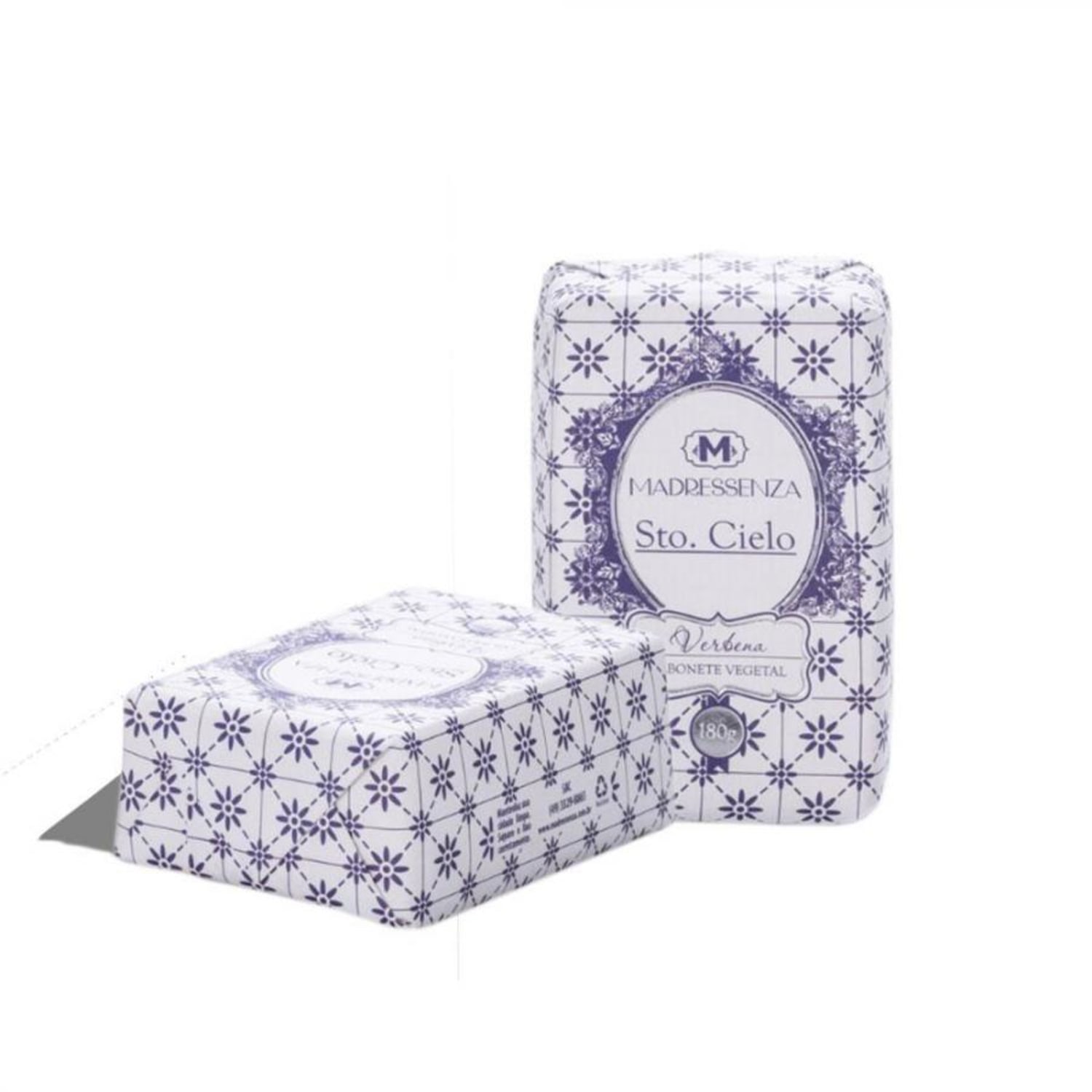 Sabonete Vegetal Madressenza Sto Cielo Verbena 180g