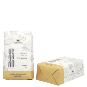 Sabonete em Barra Madressenza Vegano Exergizante Laranja 180g