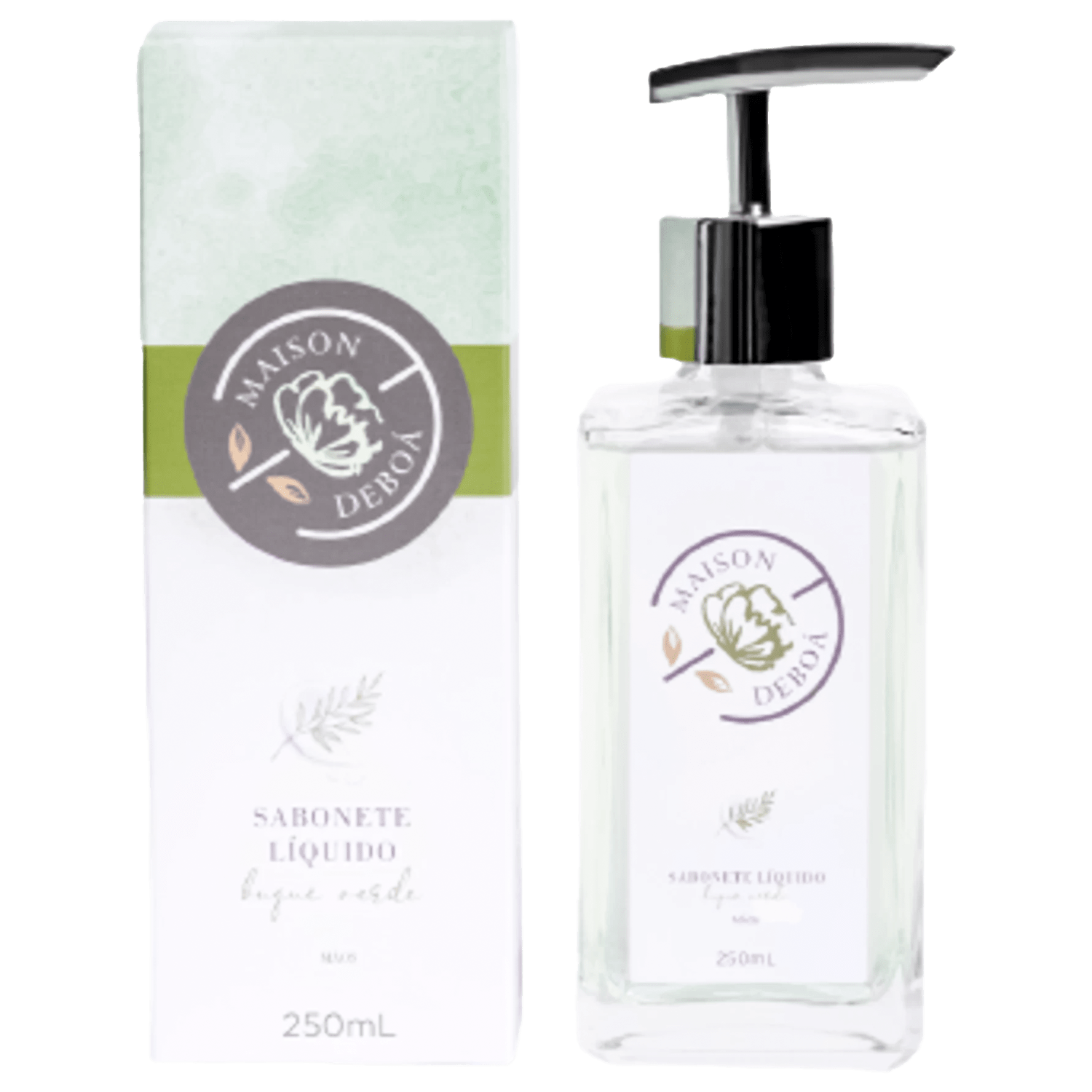 Sabonete Líquido para Mãos Maison Deboá Buquê Verde 250ml