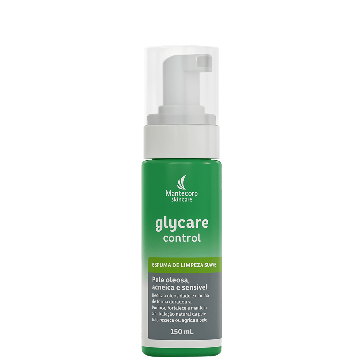 Espuma de Limpeza Mantecorp Glycare Control 150ml