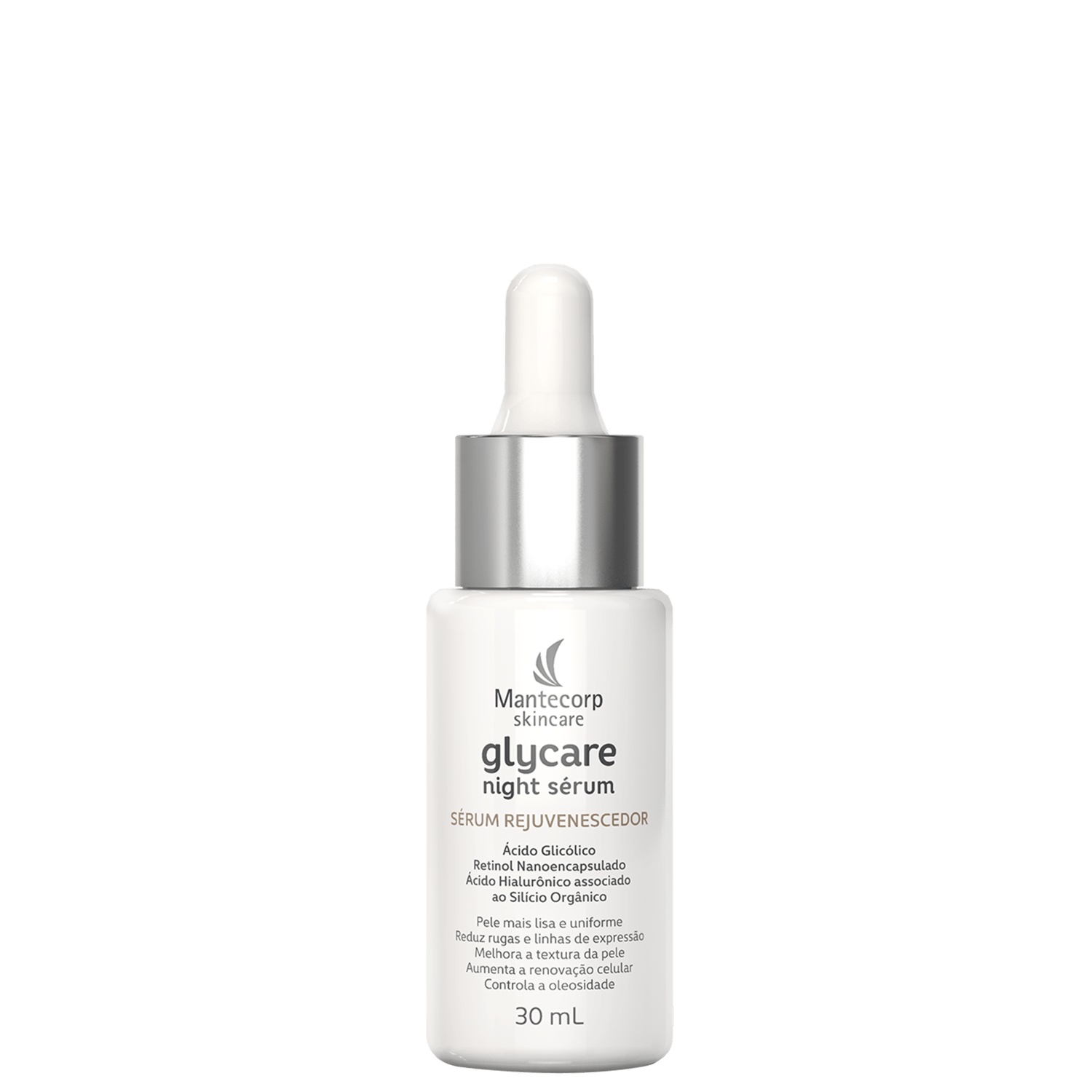 Sérum Facial Hidratante Mantecorp Glycare Night 30ml