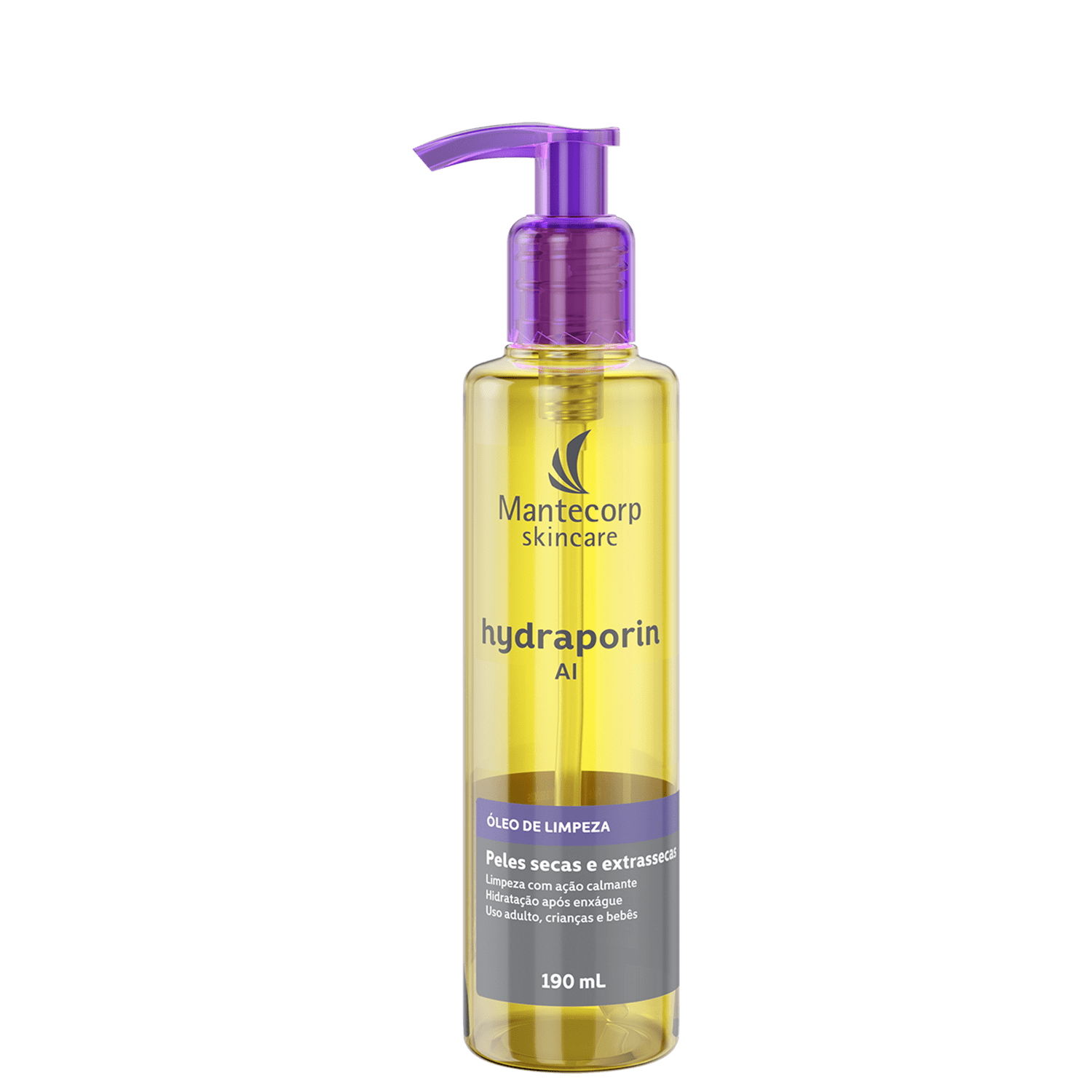 Óleo de Limpeza Mantecorp Hydraporin 190ml