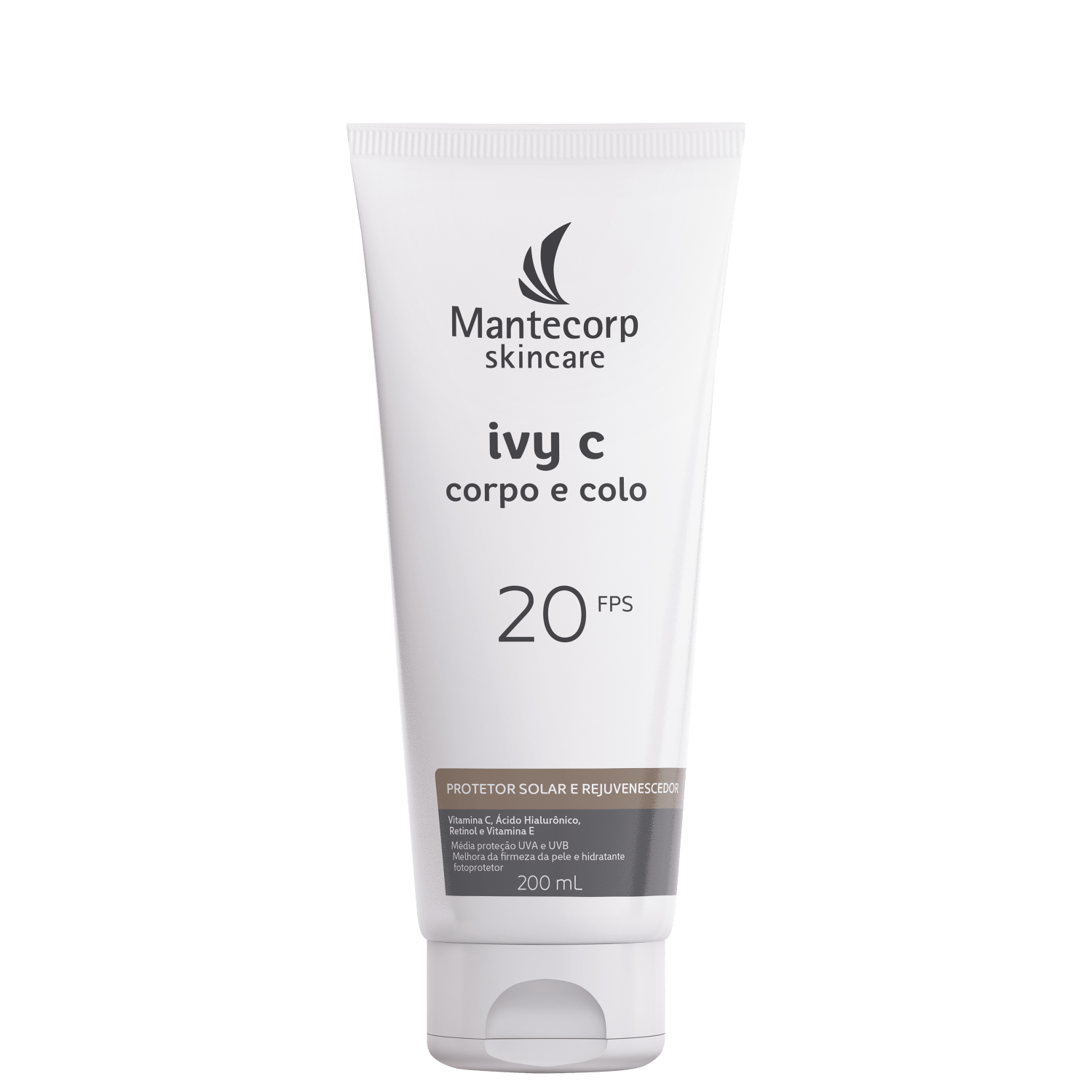 Sérum Corporal Rejuvenescedor Mantecorp Ivy C Corpo e Colo 200ml