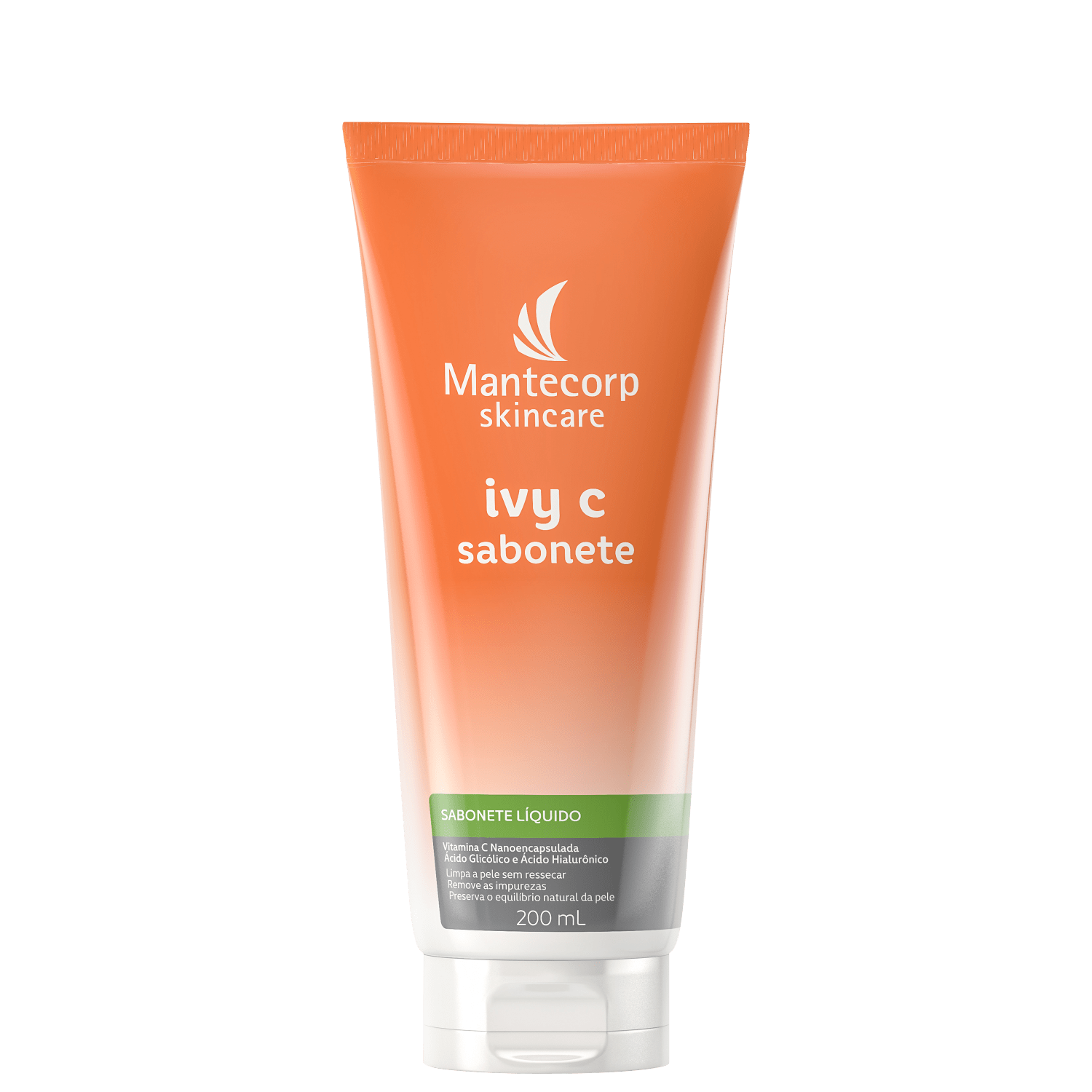 Sabonete Líquido Facial Mantecorp Ivy C 200ml
