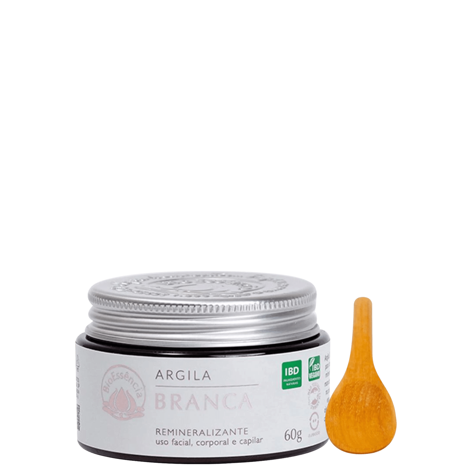 Máscara Facial de Argila BioEssência Branca