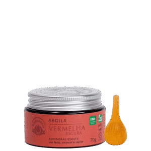 Máscara Facial de Argila BioEssência Vermelha