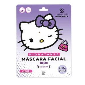 Máscara Facial Lavanda Sabrina Sato Hello Kitty