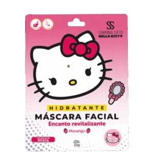 Máscara Facial Morango Sabrina Sato Hello Kitty