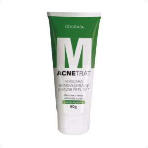 Máscara Facial Removedora de Cravos Peel Off Antiacne Odorata AcneTrat Pepino 60g REF 4627