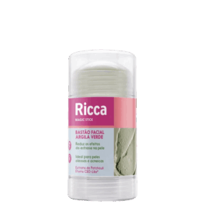Máscara Facial Ricca Bastão Argila Verde
