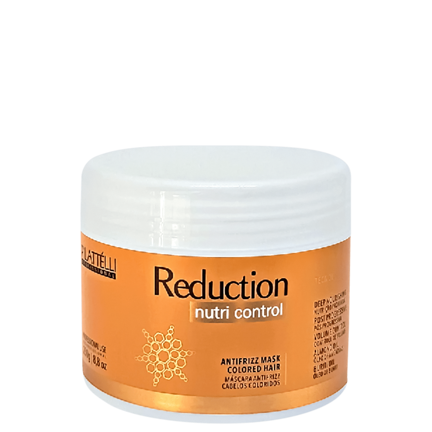 Máscara Plattélli Reduction Nutri Control 500g